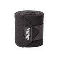Weaver Leather Polo Leg Wraps, 4-Pack 4-1/2" x 9" Black