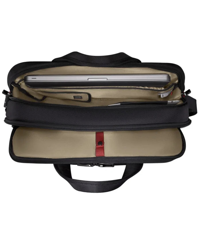 Wenger Icons Meteor 16’’ - 17’’ Laptop Brief with Tablet Pocket - Black
