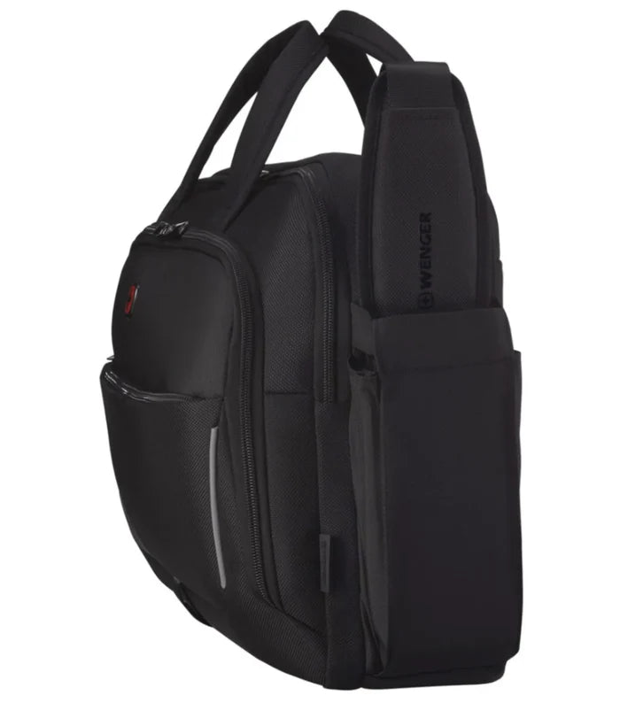 Wenger Icons Meteor 16’’ - 17’’ Laptop Brief with Tablet Pocket - Black