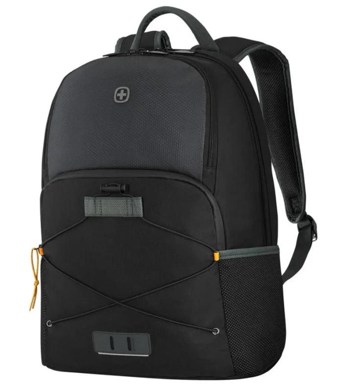 Front pocket with cording system keeps your jacket or larger accessories safe