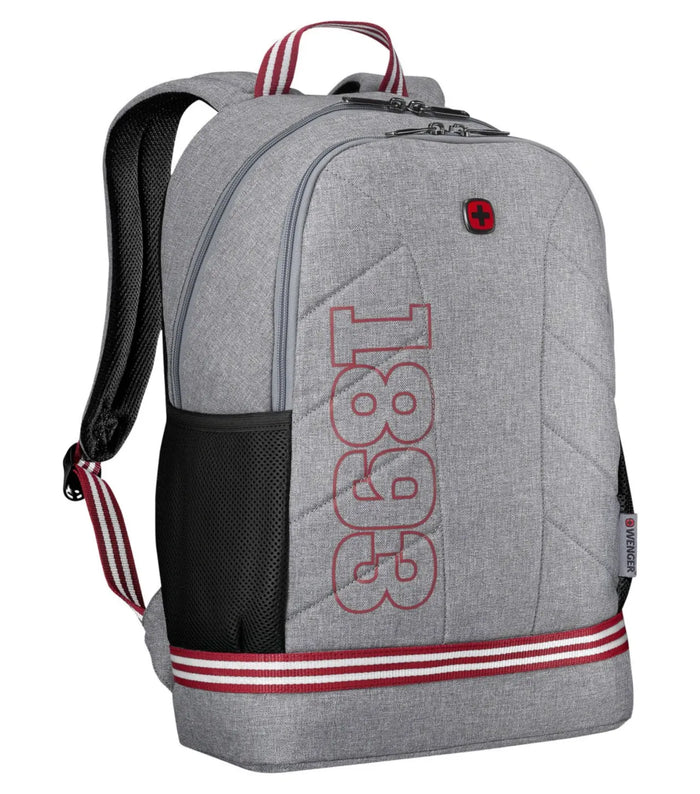 Wenger Quadma 16" Laptop Backpack - Heather