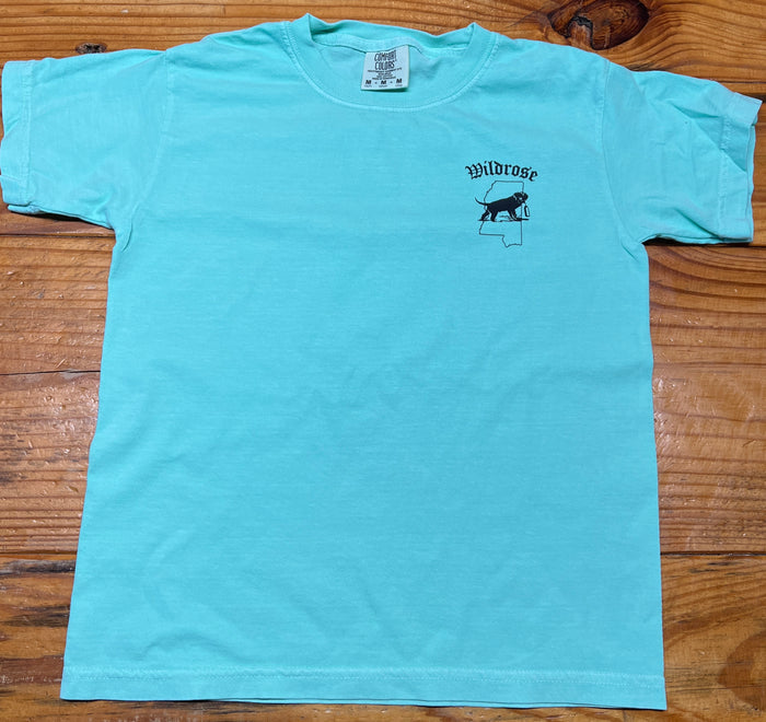 Youth Wildrose T-Shirts Short Sleeve: Mississippi