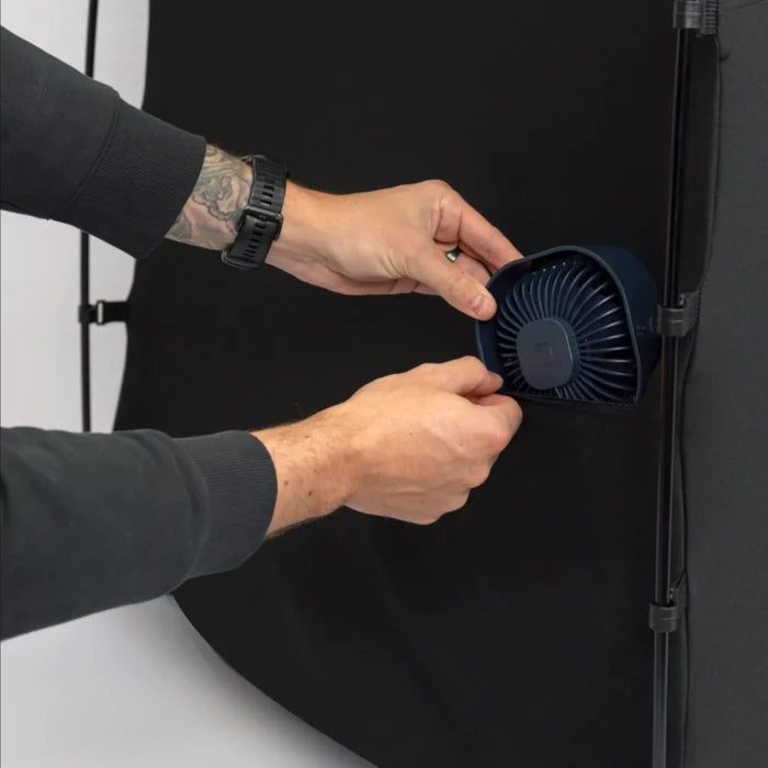 ZAZU Rest Nest USB Fan - Black